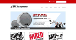 Desktop Screenshot of mhinstruments.com